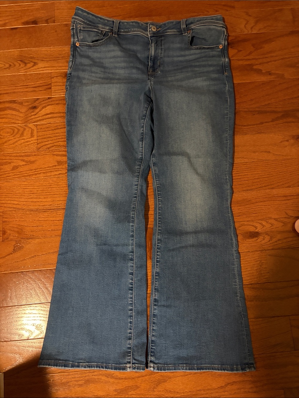 American Eagle Outfitters Light Wash Flare Jeans